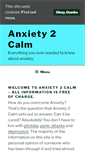 Mobile Screenshot of anxiety2calm.com